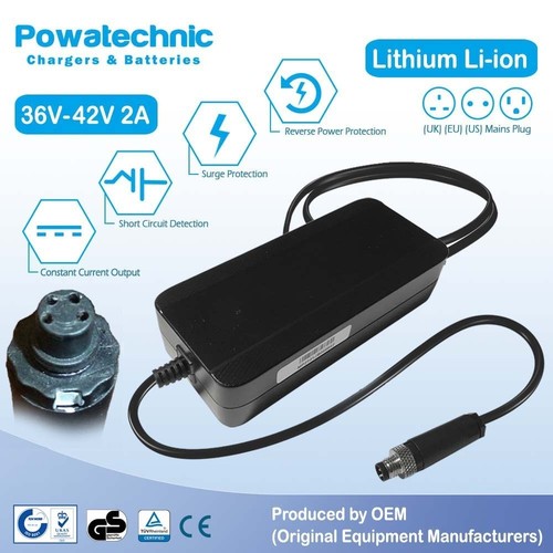 42v pin charger - t4-pin, 36v