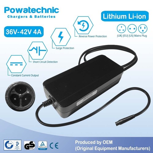 42v imp pin charger for - 4a,